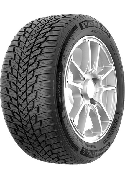Petlas 165/80 R13 Tl 83T Snowmaster 2 Oto Kış Lastiği (Üretim TARIHI:2025)