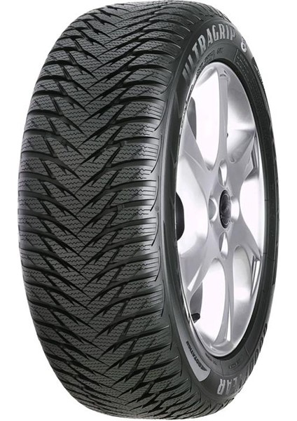 Goodyear 195/60 R15 88V Ultragrip 8 M+S Oto Kış Lastiği (Üretim Yılı:2024)