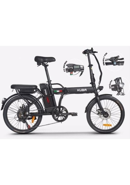 KUBASpeedlight Katlanabilir Elektrikli Bisiklet