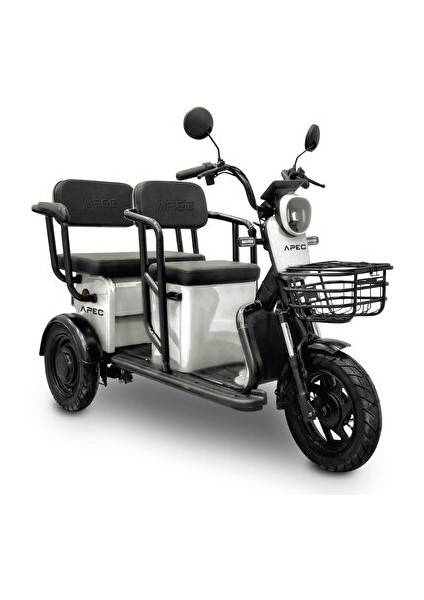 APECVolta Apec Apm5 3 Tekerli Elektrikli Motosiklet Beyaz