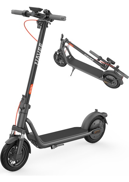 NAVEEV50i Pro 2 Elektrikli Scooter - Amortisörlü 50 Km Menzil 700W - Tcs- Ipx5 - Doubleflip