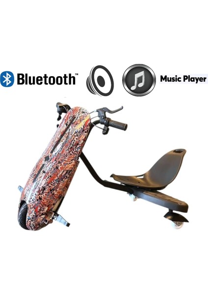 CitymateDrift Car Elektrikli Kaykay Hoverboard Bluetooth Hoparlörlü